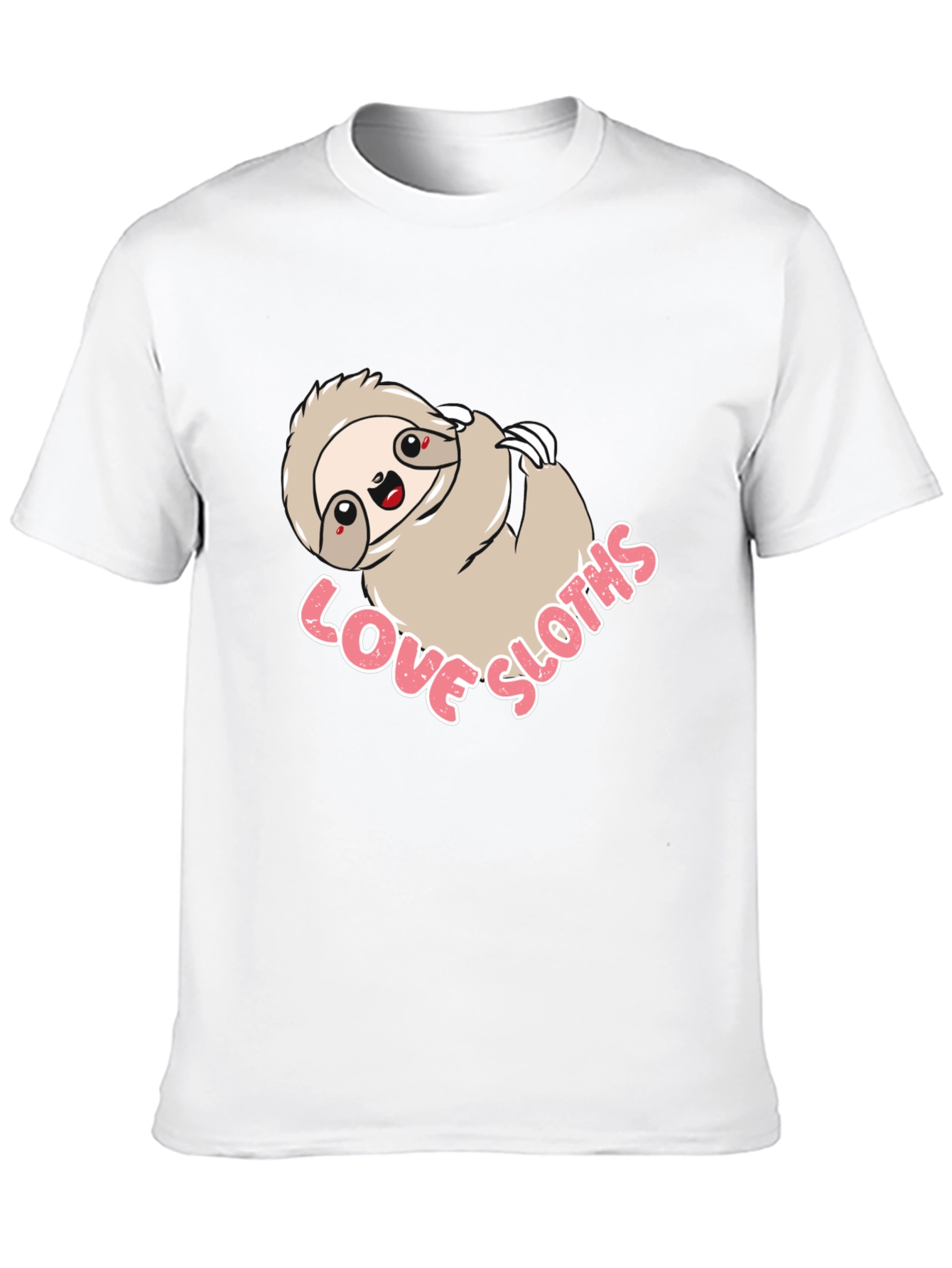 Love Sloths T-Shirt - Funny Sloth Graphic Tee