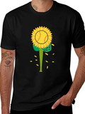 Sunflower Baseball Graphic Tee