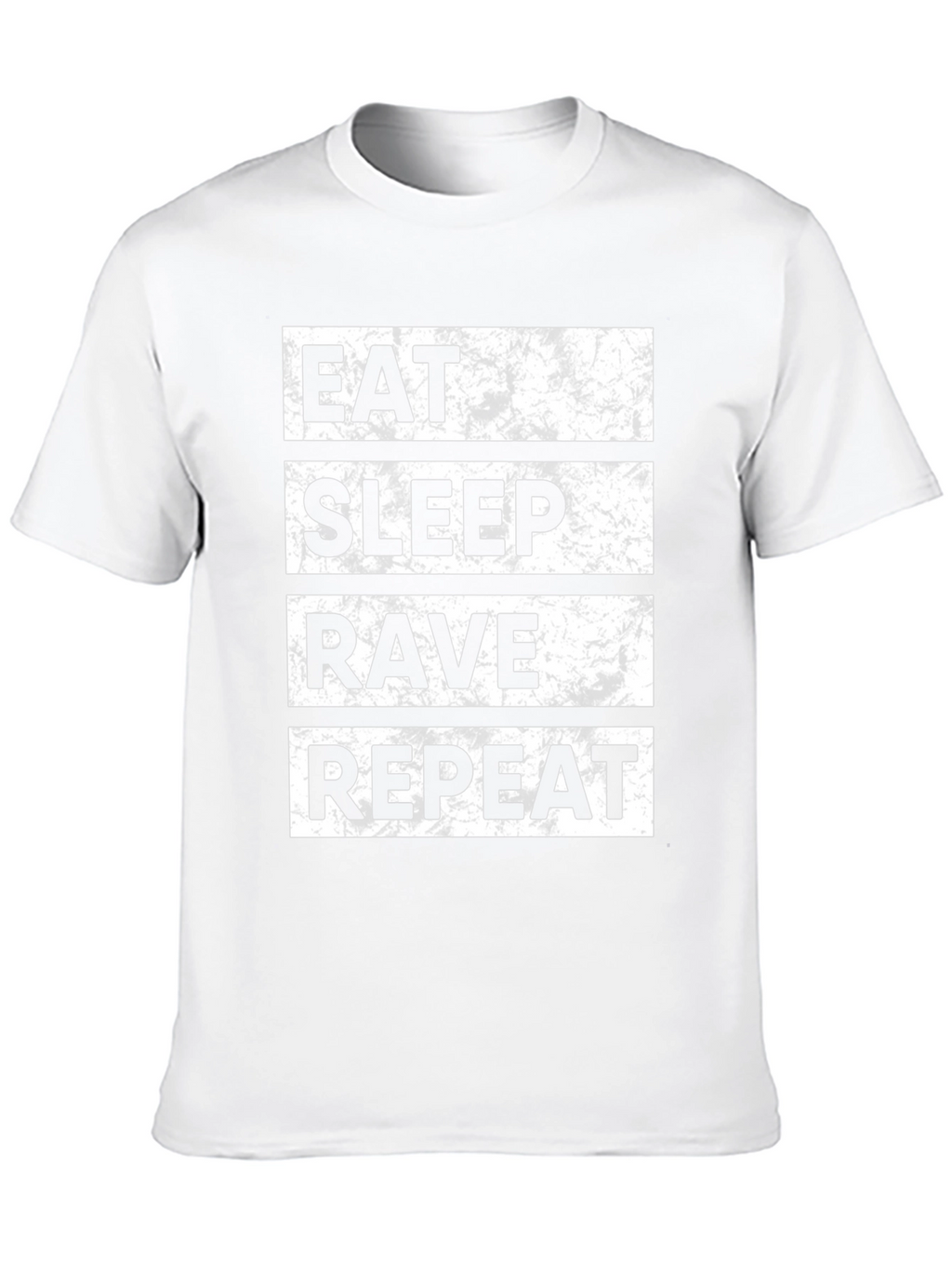 Eat Sleep Rave Repeat Black T-Shirt