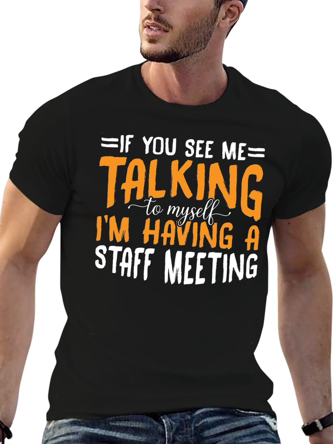 Staff Meeting T-Shirt Funny Sarcastic Tee