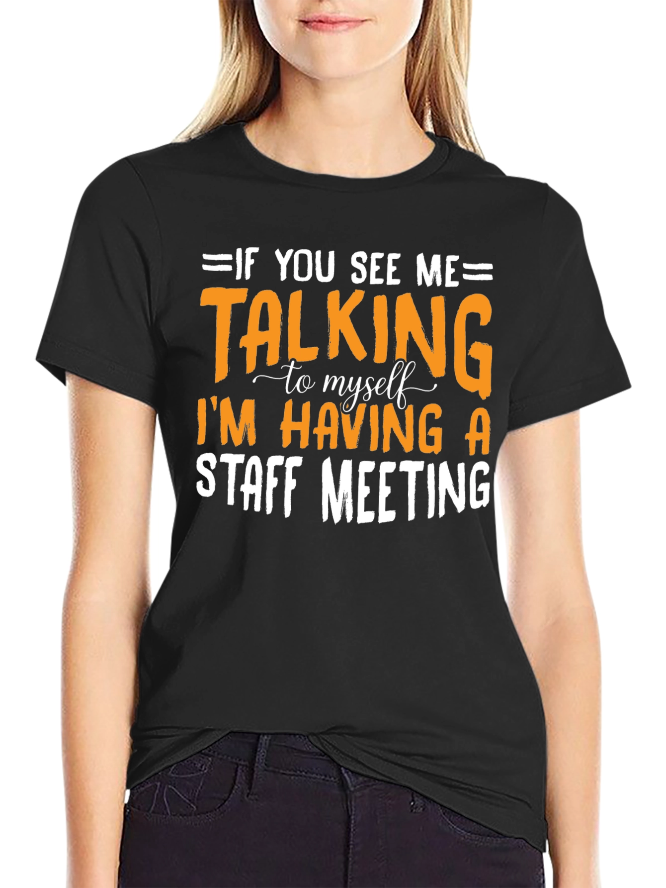 Staff Meeting T-Shirt Funny Sarcastic Tee