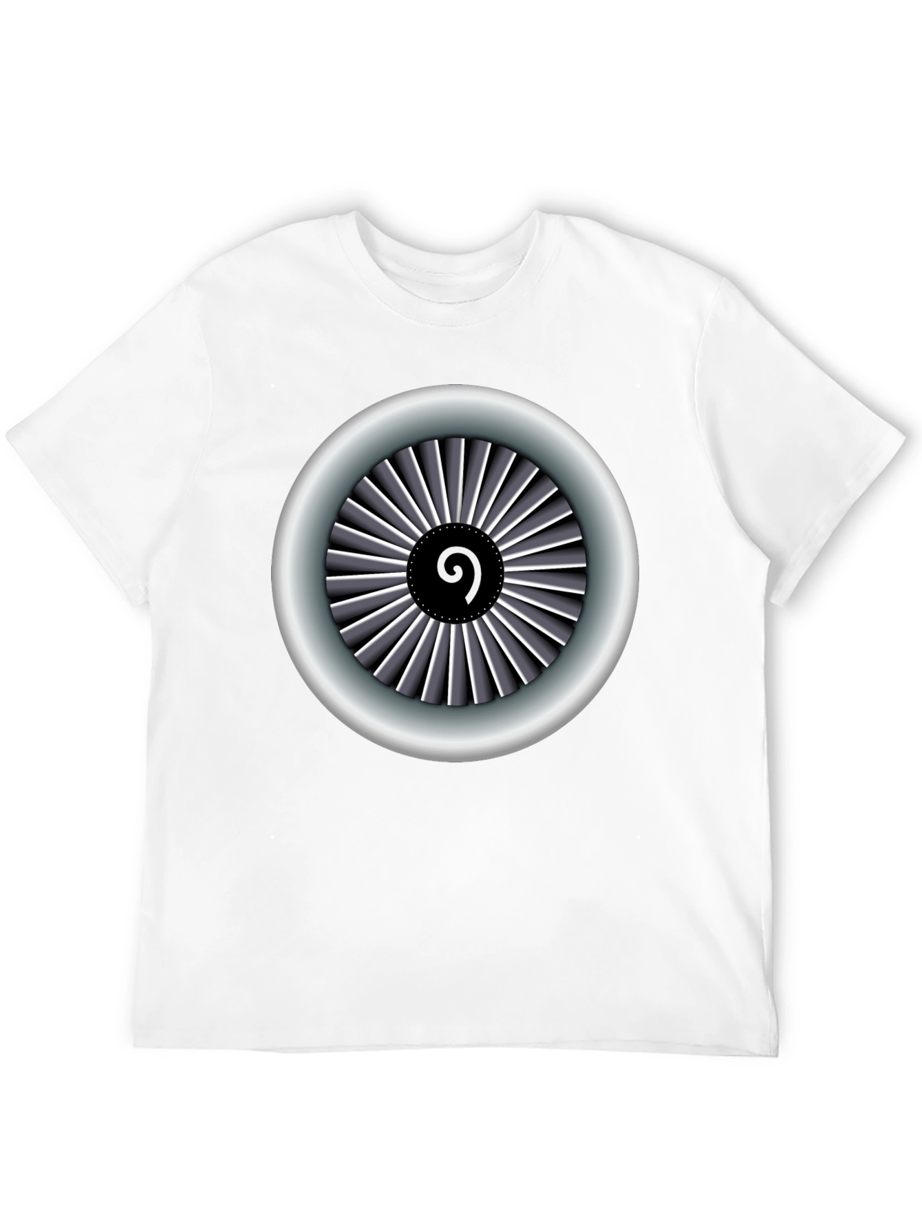 Jet Engine T-Shirt - Aviation Inspired Design