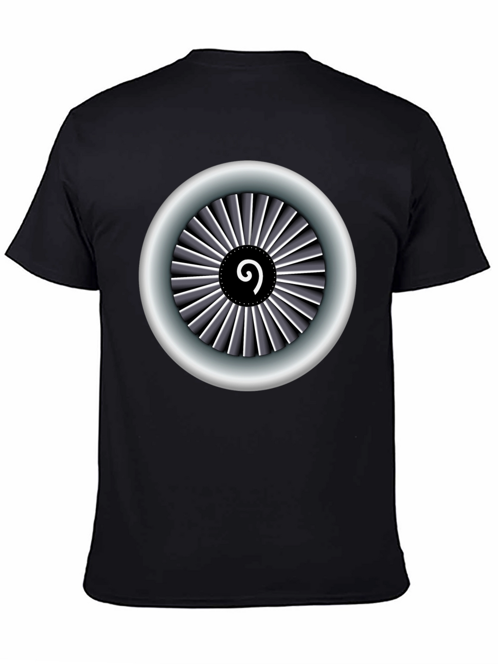 Jet Engine T-Shirt - Aviation Inspired Design