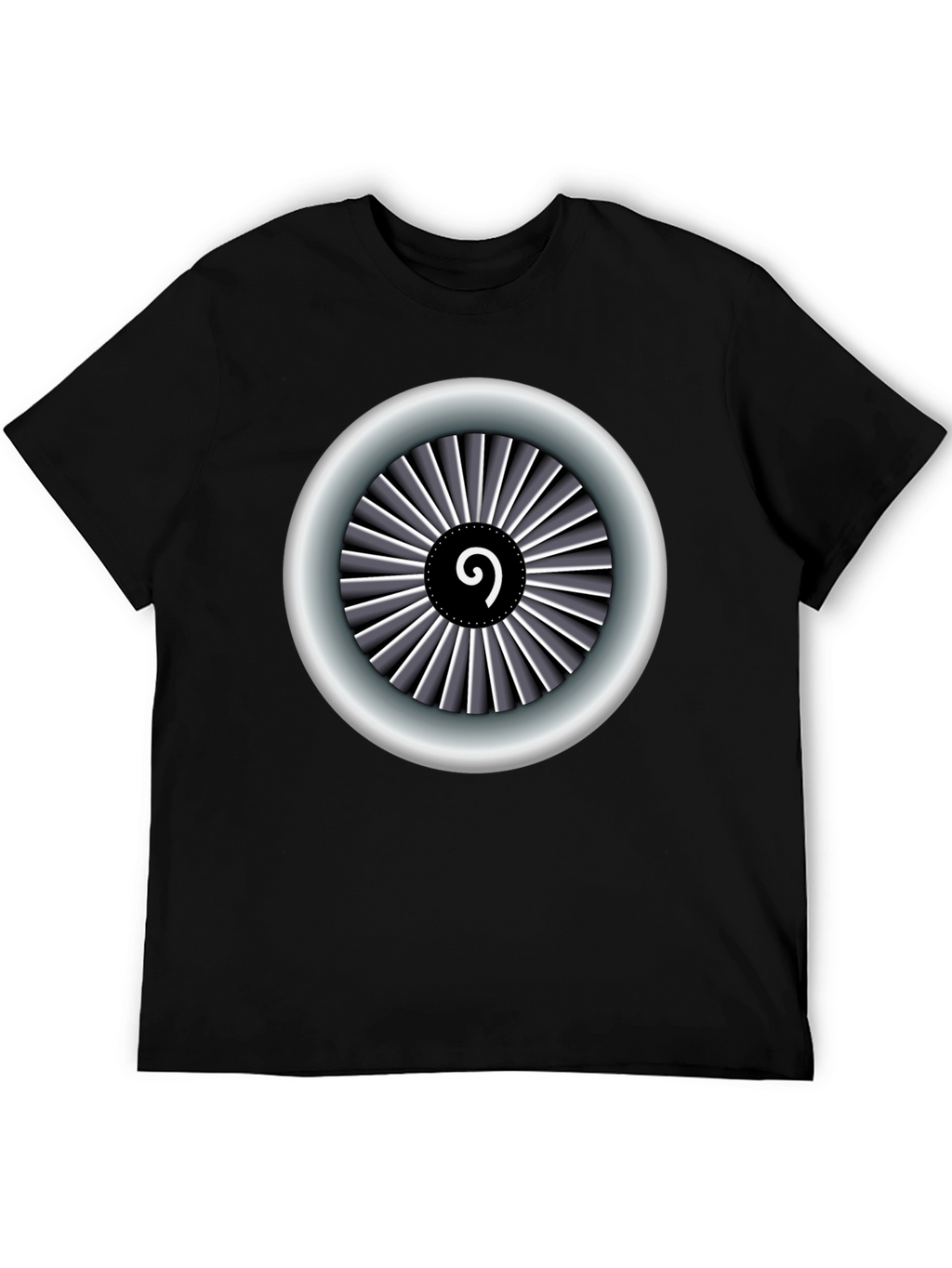 Jet Engine T-Shirt - Aviation Inspired Design