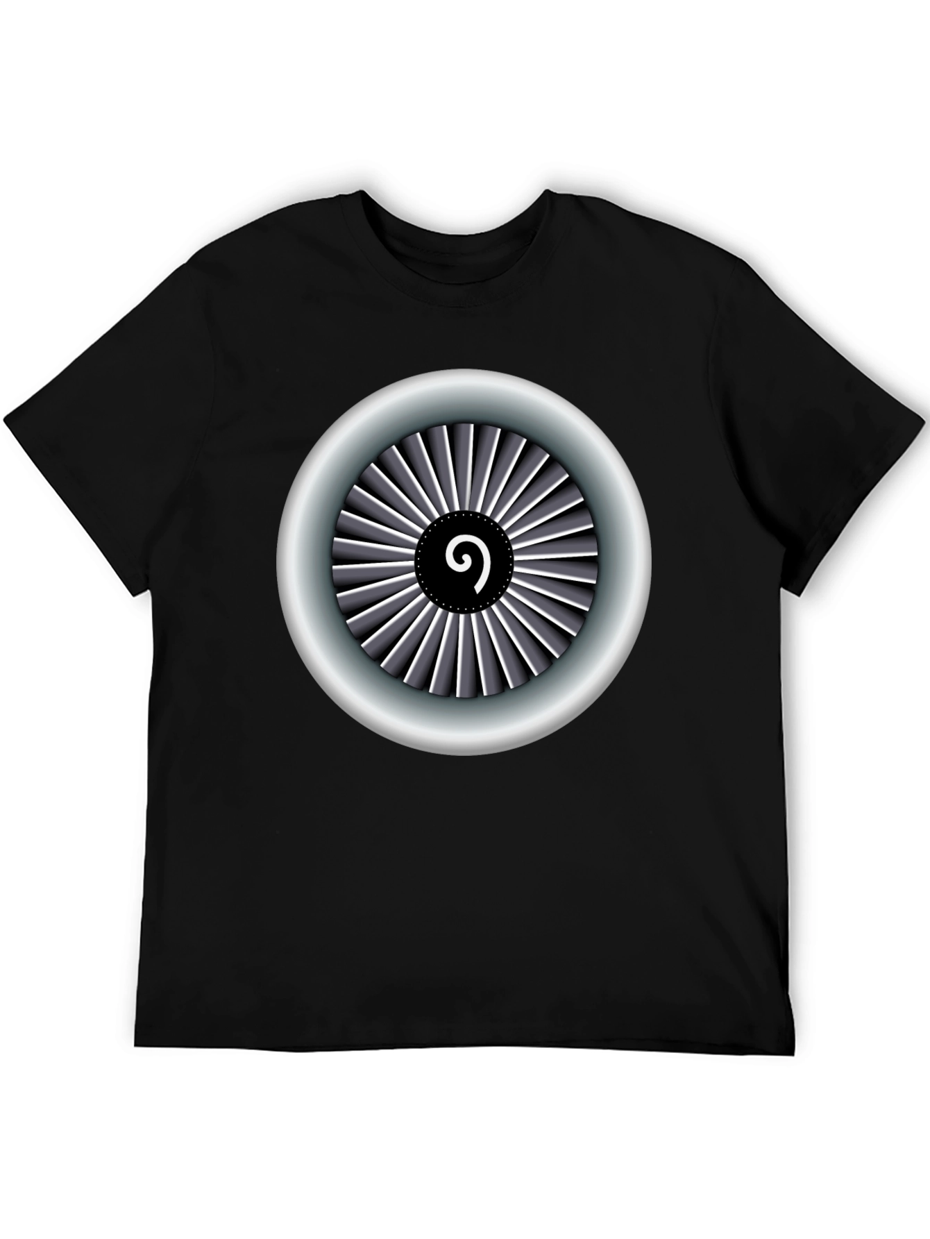 Jet Engine T-Shirt - Aviation Inspired Design