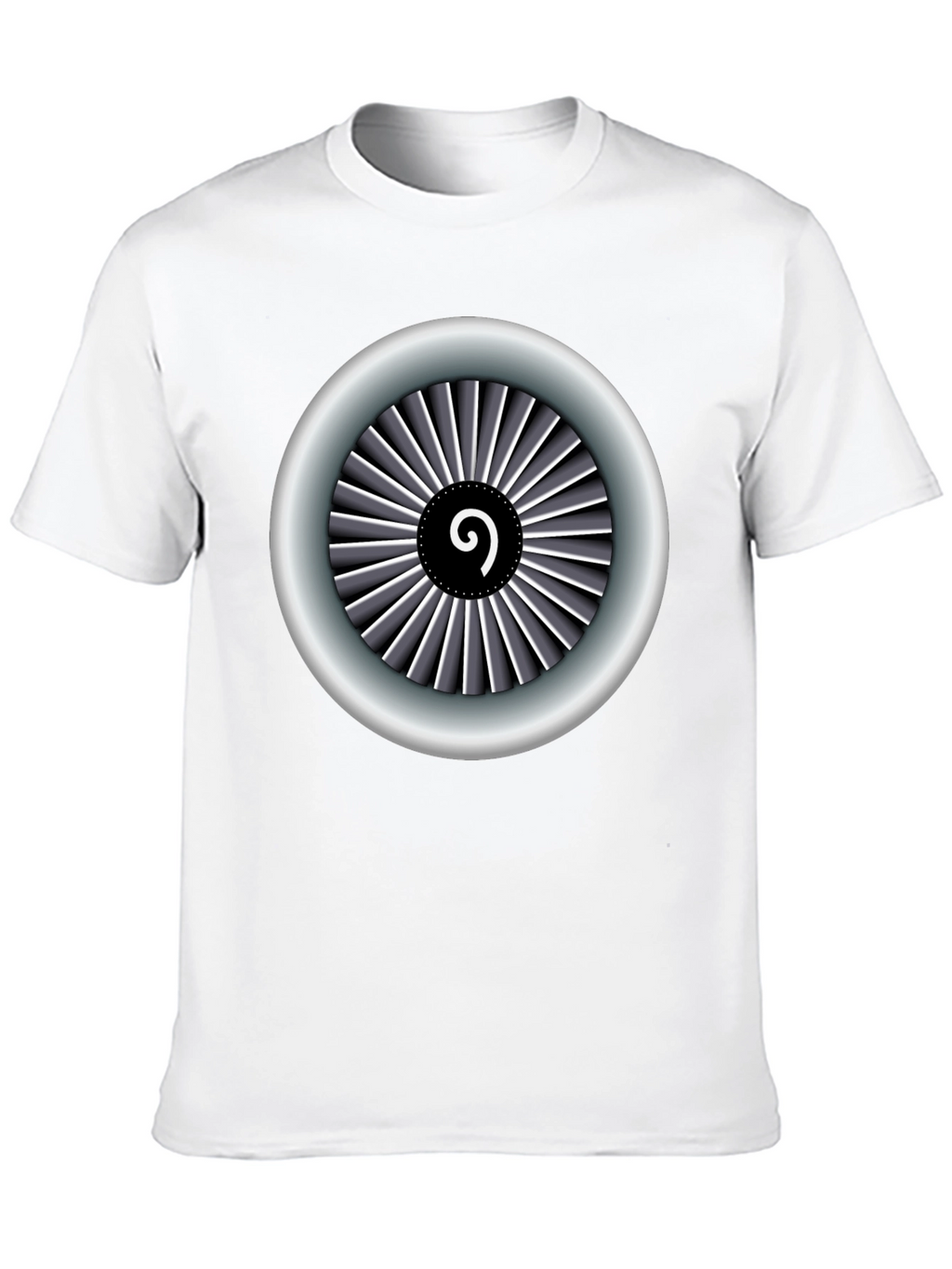 Jet Engine T-Shirt - Aviation Inspired Design