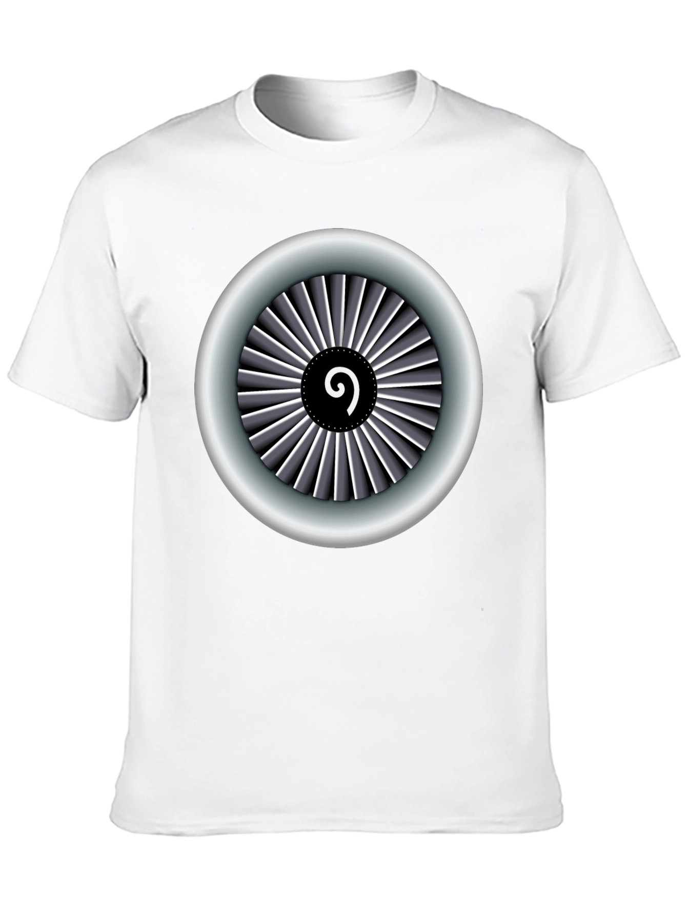 Jet Engine T-Shirt - Aviation Inspired Design