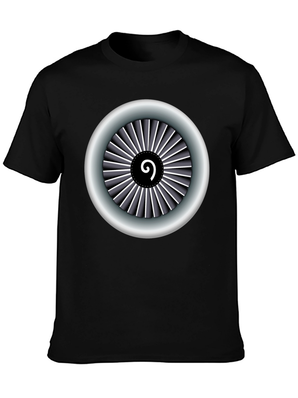 Jet Engine T-Shirt - Aviation Inspired Design