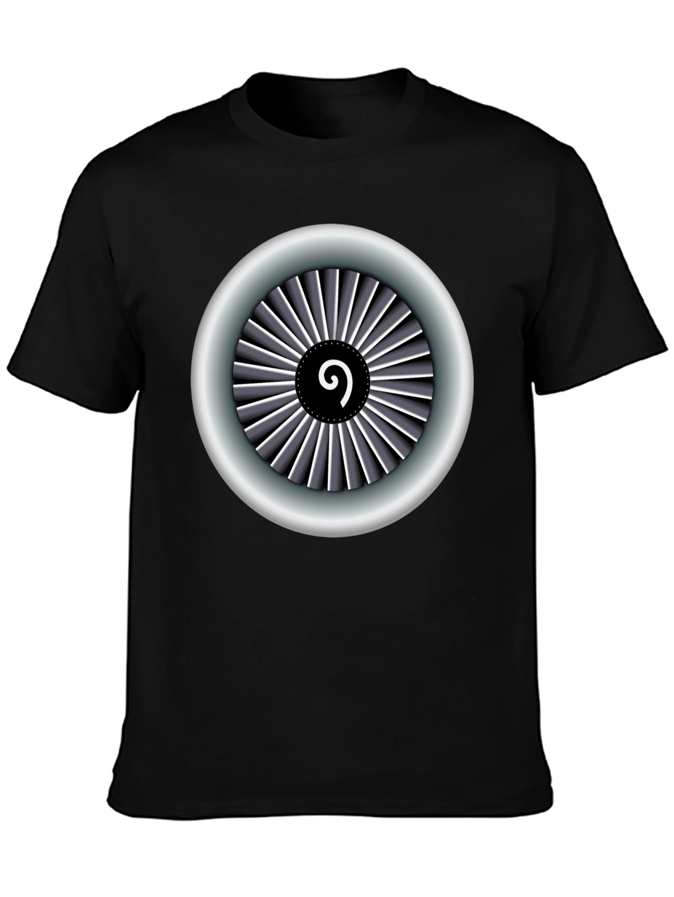 Jet Engine T-Shirt - Aviation Inspired Design