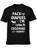 Pack My Diapers Grooming T-Shirt