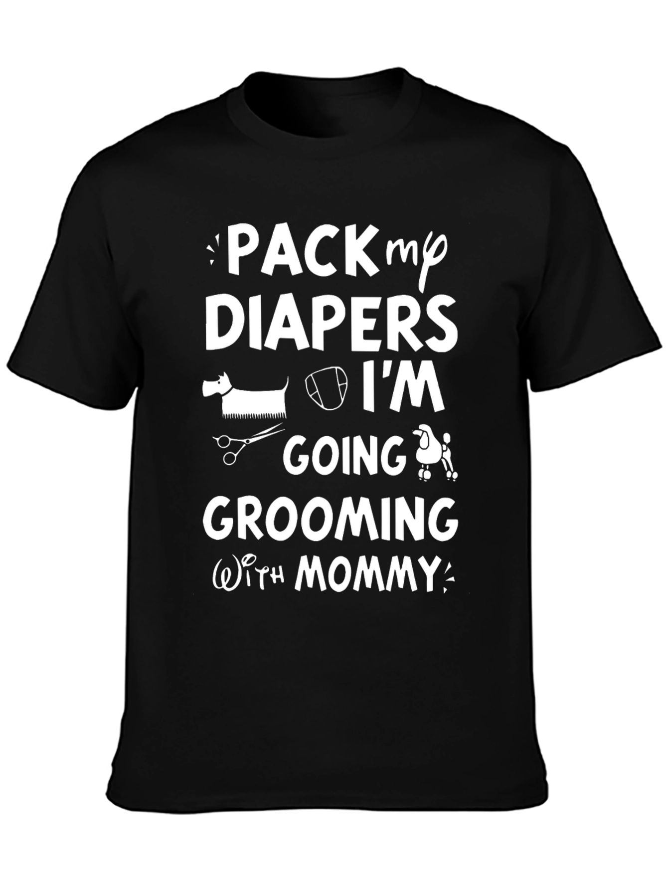 Pack My Diapers Grooming T-Shirt