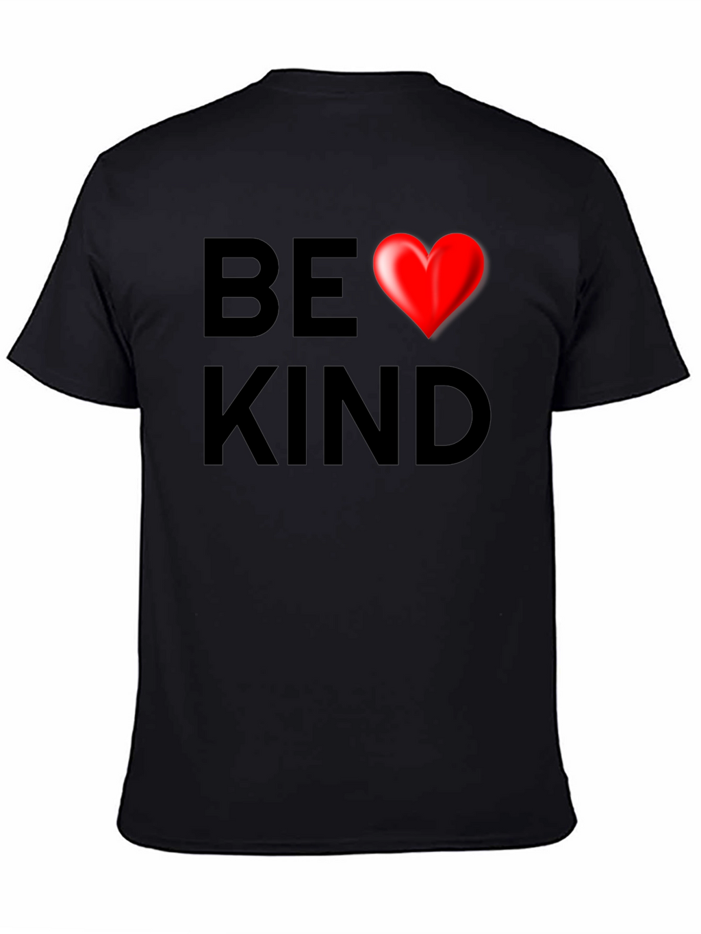 Be Kind Heart Graphic Tee - Soft Cotton Blend