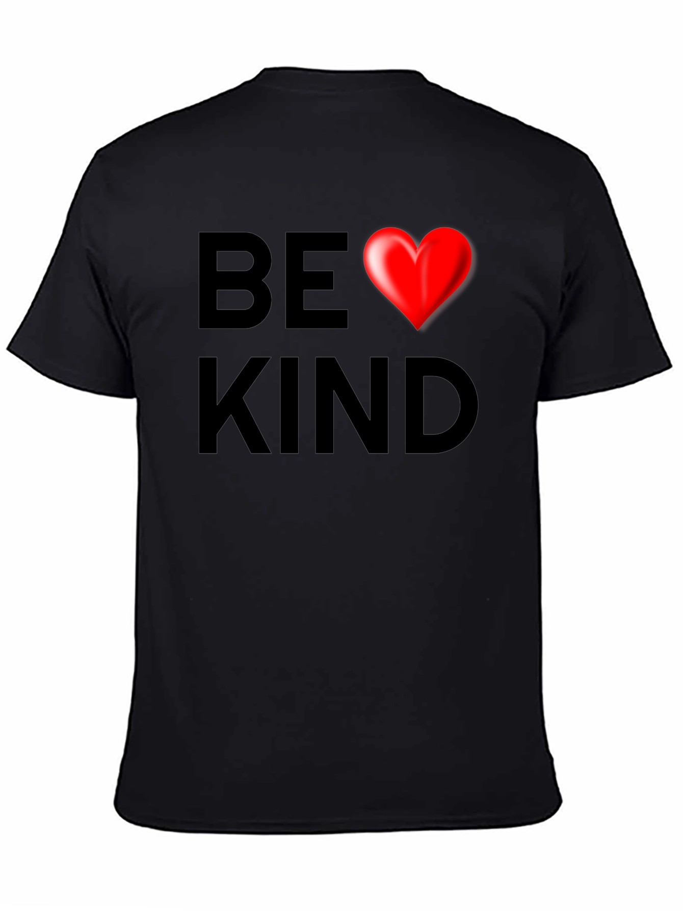 Be Kind Heart Graphic Tee - Soft Cotton Blend