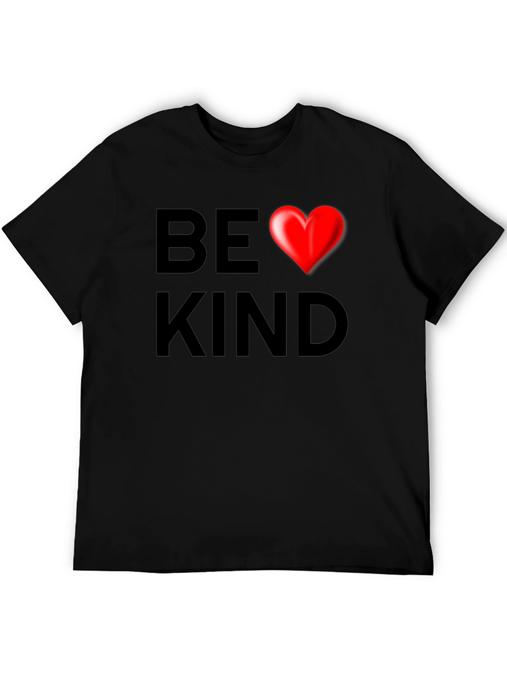 Be Kind Heart Graphic Tee - Soft Cotton Blend