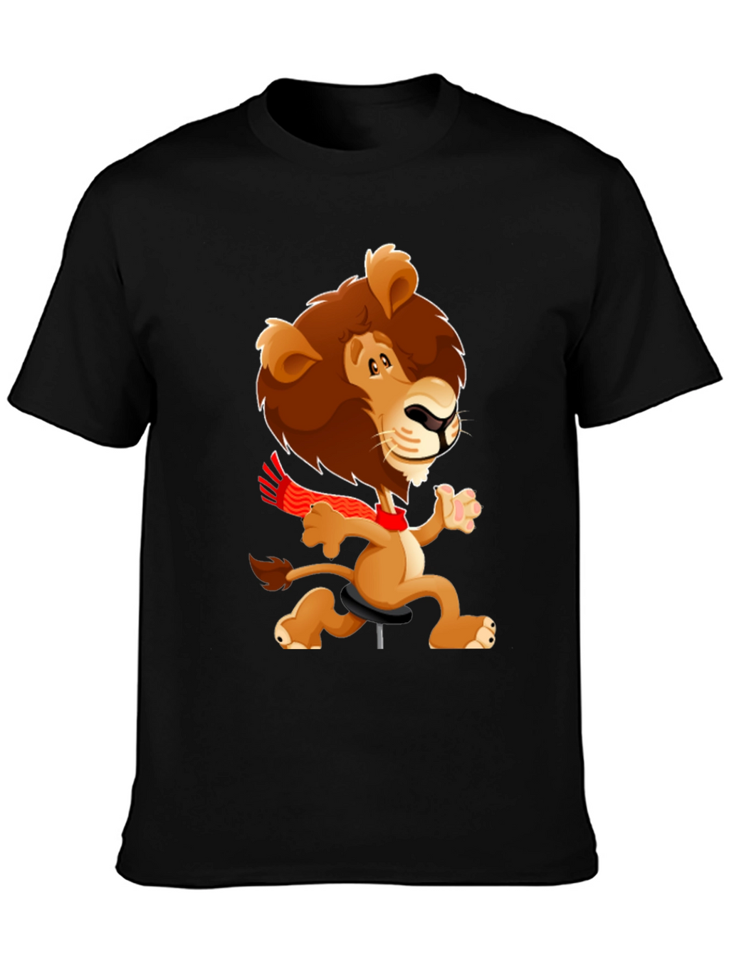 Cartoon Lion T-Shirt - Fun & Unique Design