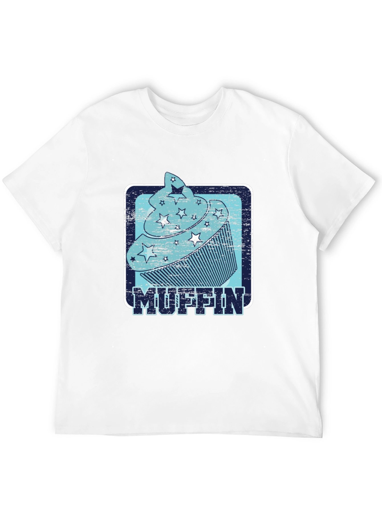 Muffin Graphic T-Shirt - Fun Food Tee for Baking Lovers