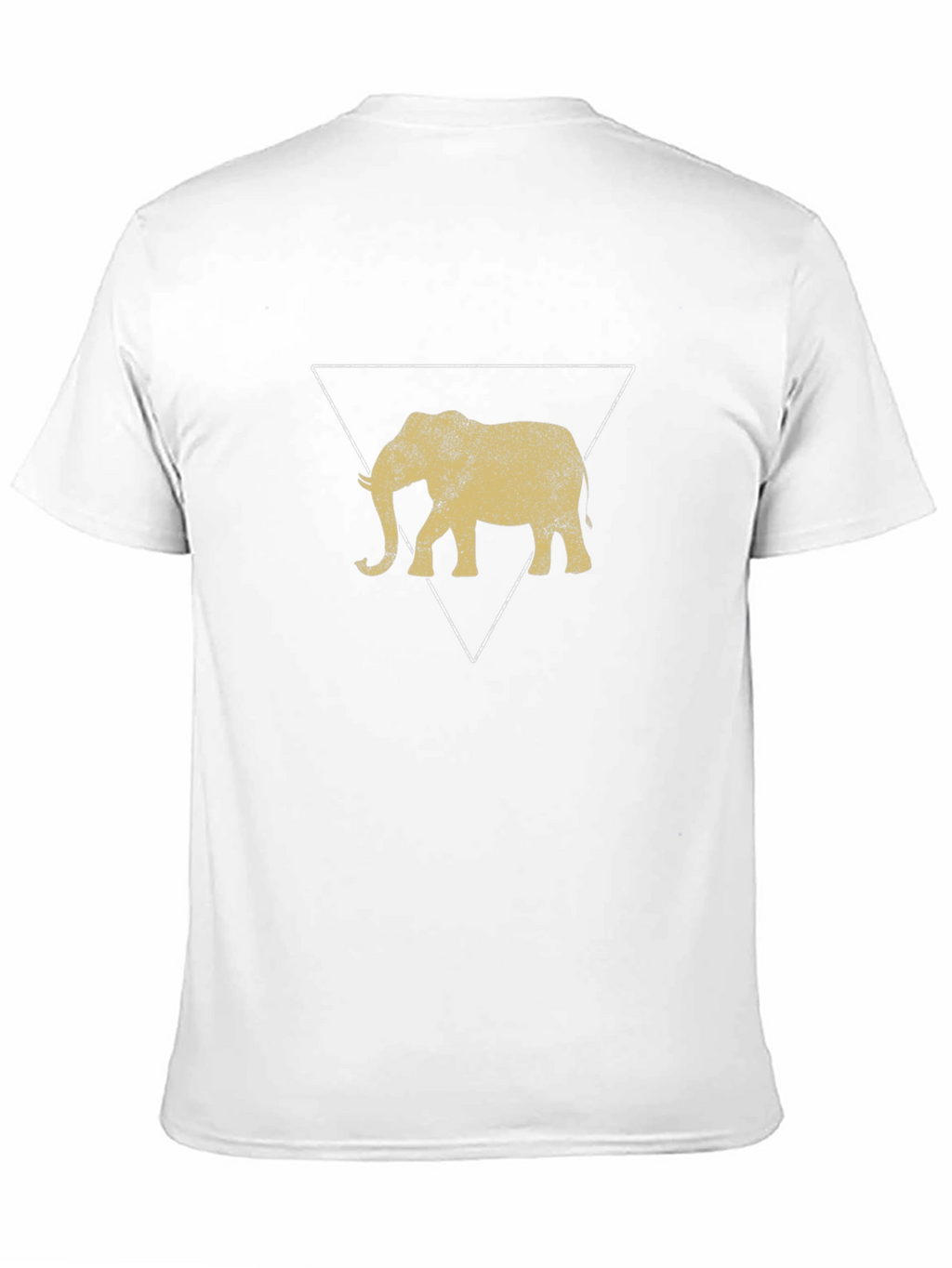 Elephant Triangle T-Shirt - Stylish Graphic Tee