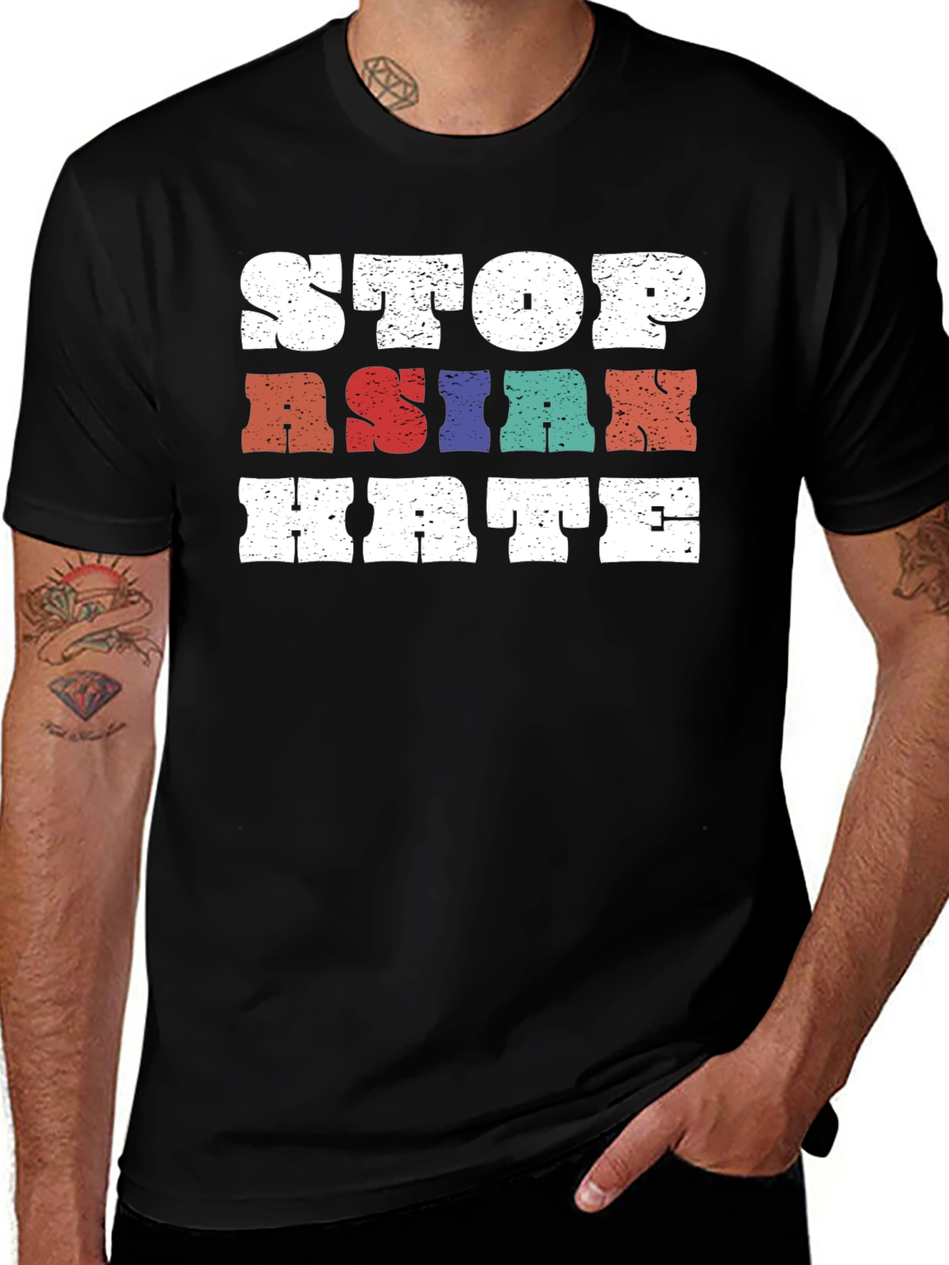 Stop Asian Hate T-Shirt - Equality Awareness Tee