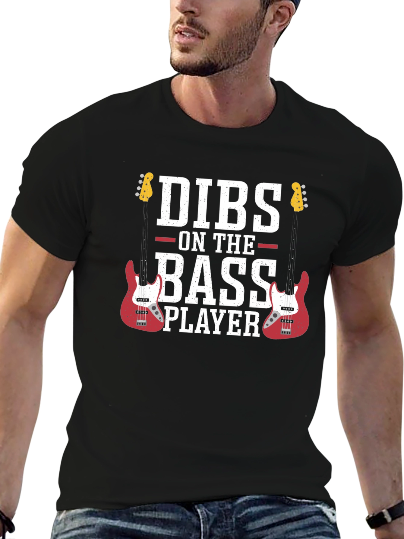 Dibs on the Bass Player Graphic Tee