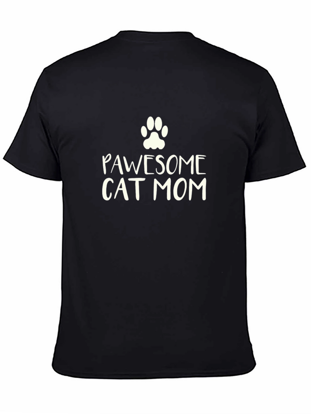 Pawsome Cat Mom T-Shirt