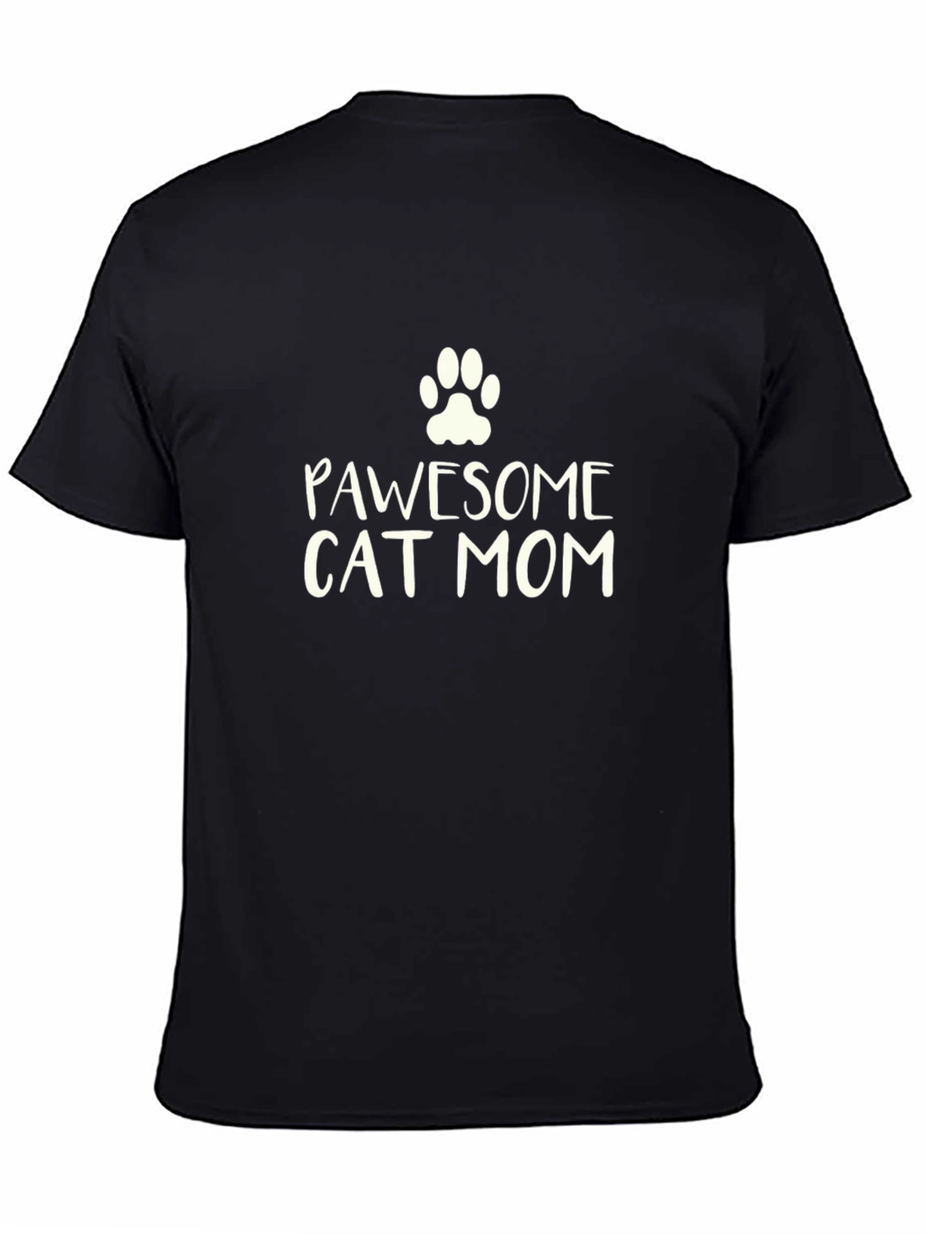 Pawsome Cat Mom T-Shirt