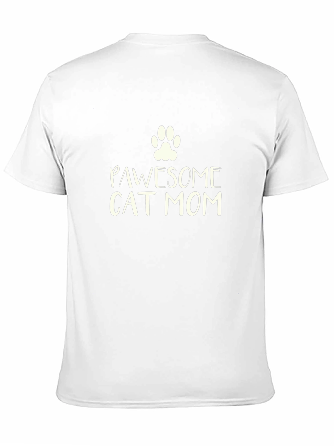 Pawsome Cat Mom T-Shirt