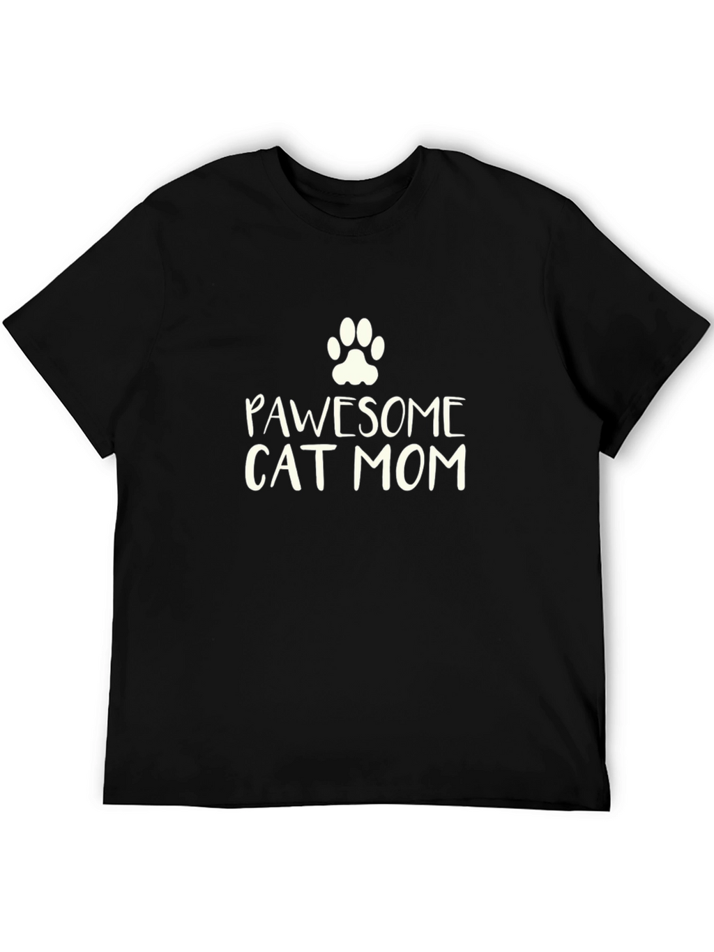 Pawsome Cat Mom T-Shirt