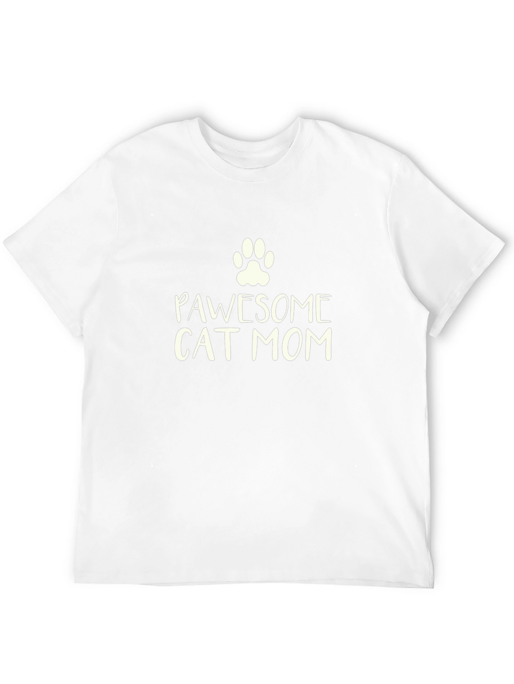 Pawsome Cat Mom T-Shirt