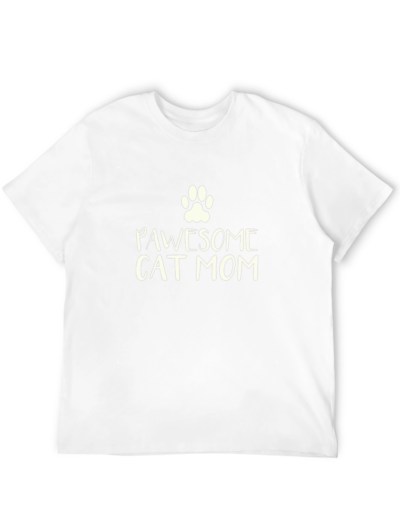 Pawsome Cat Mom T-Shirt