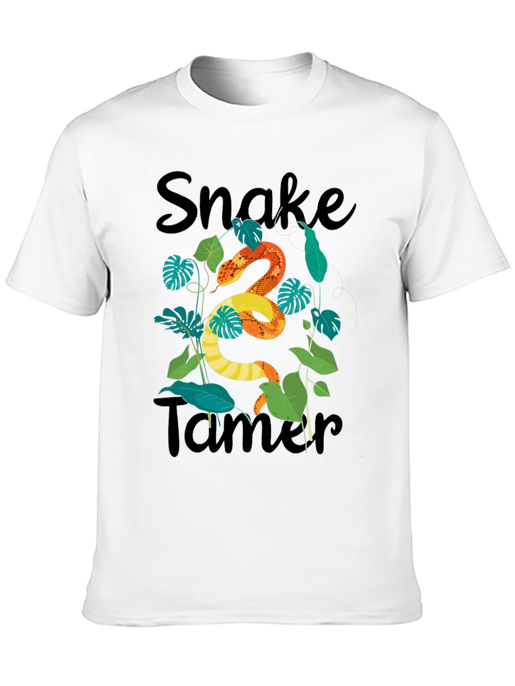 Snake Tamer Graphic Tee - Black