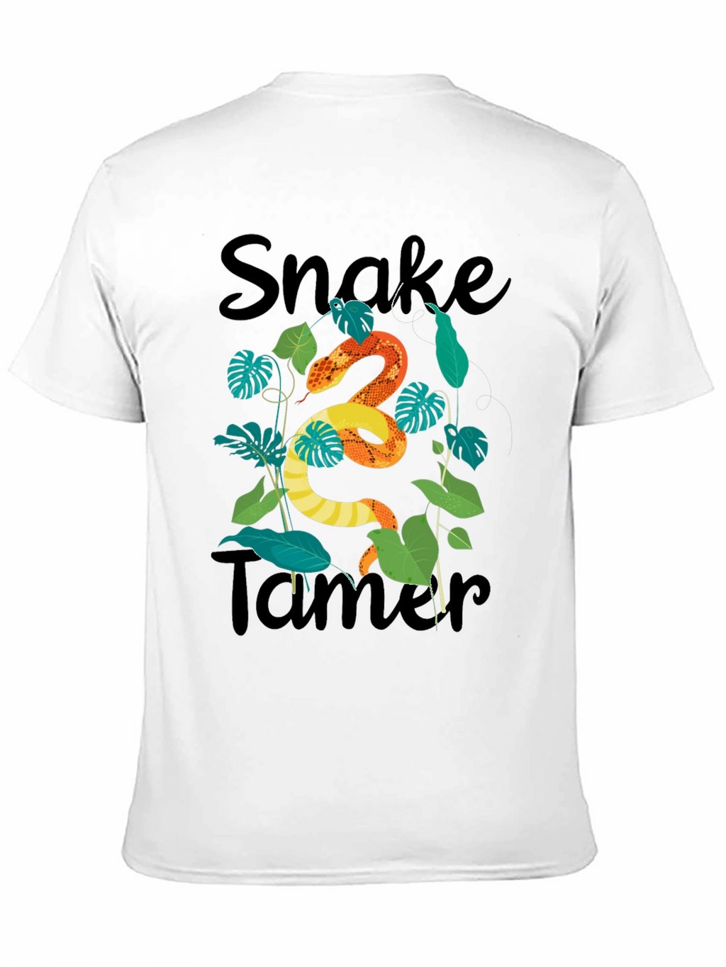 Snake Tamer Graphic Tee - Black