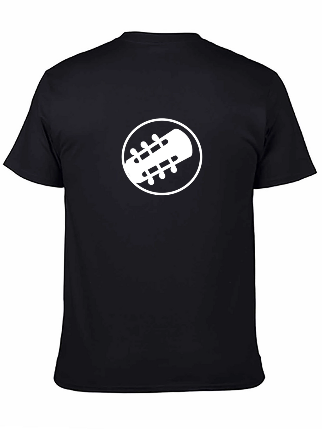 Guitar Headstock Graphic Tee - Music Lovers T-Shirt