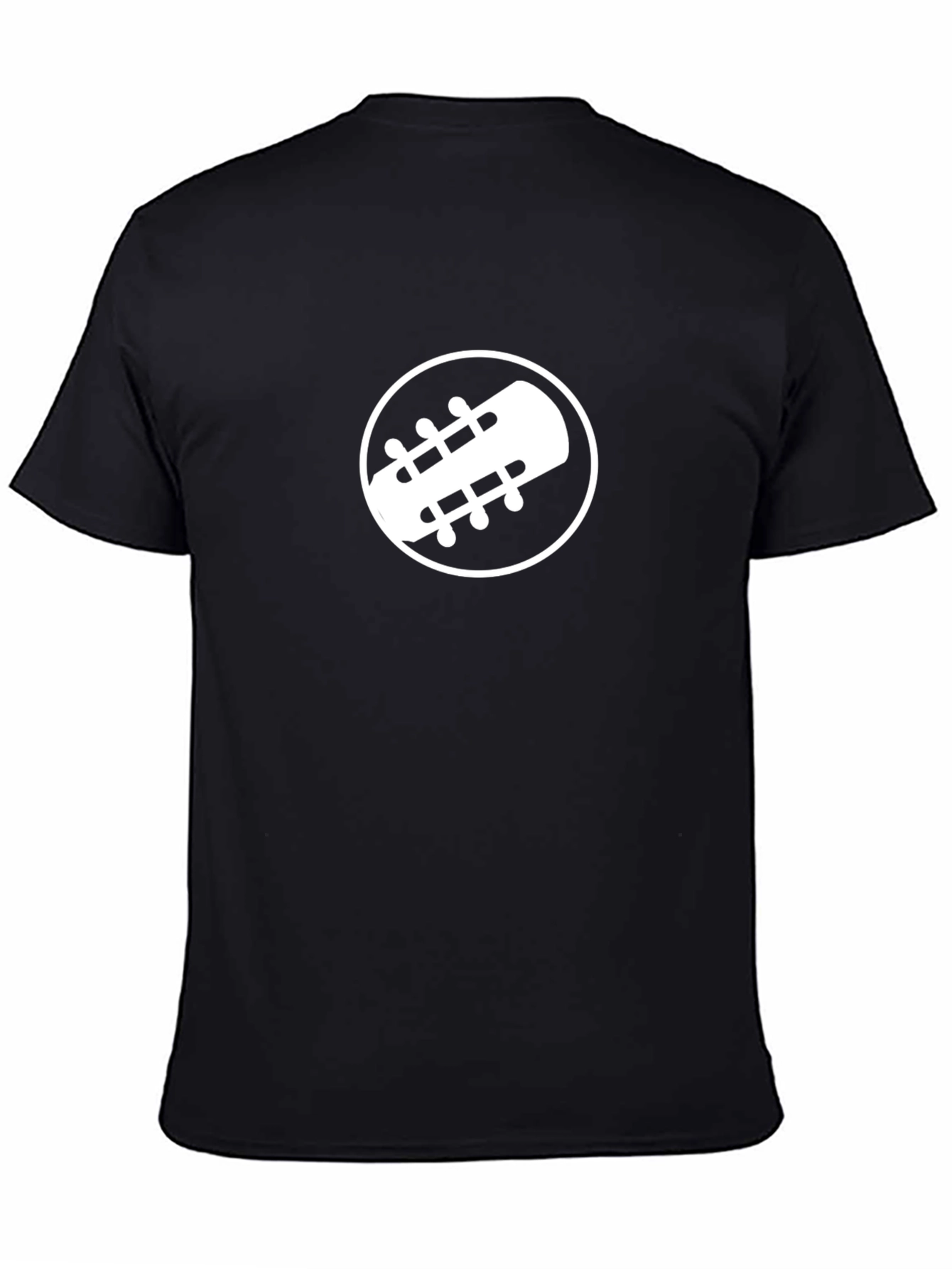Guitar Headstock Graphic Tee - Music Lovers T-Shirt