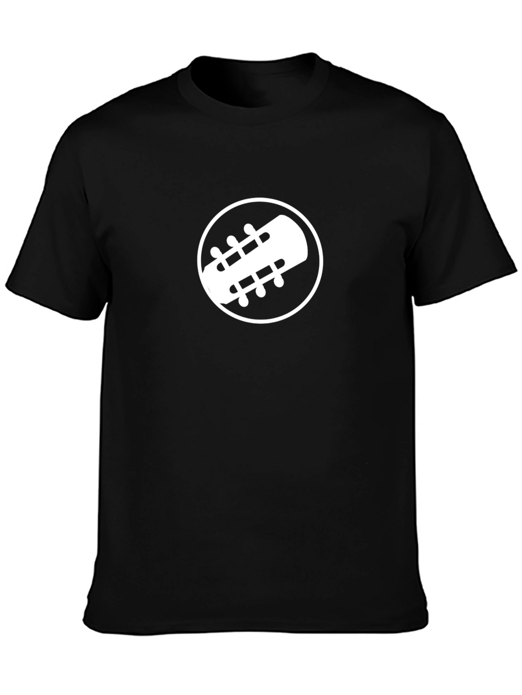 Guitar Headstock Graphic Tee - Music Lovers T-Shirt