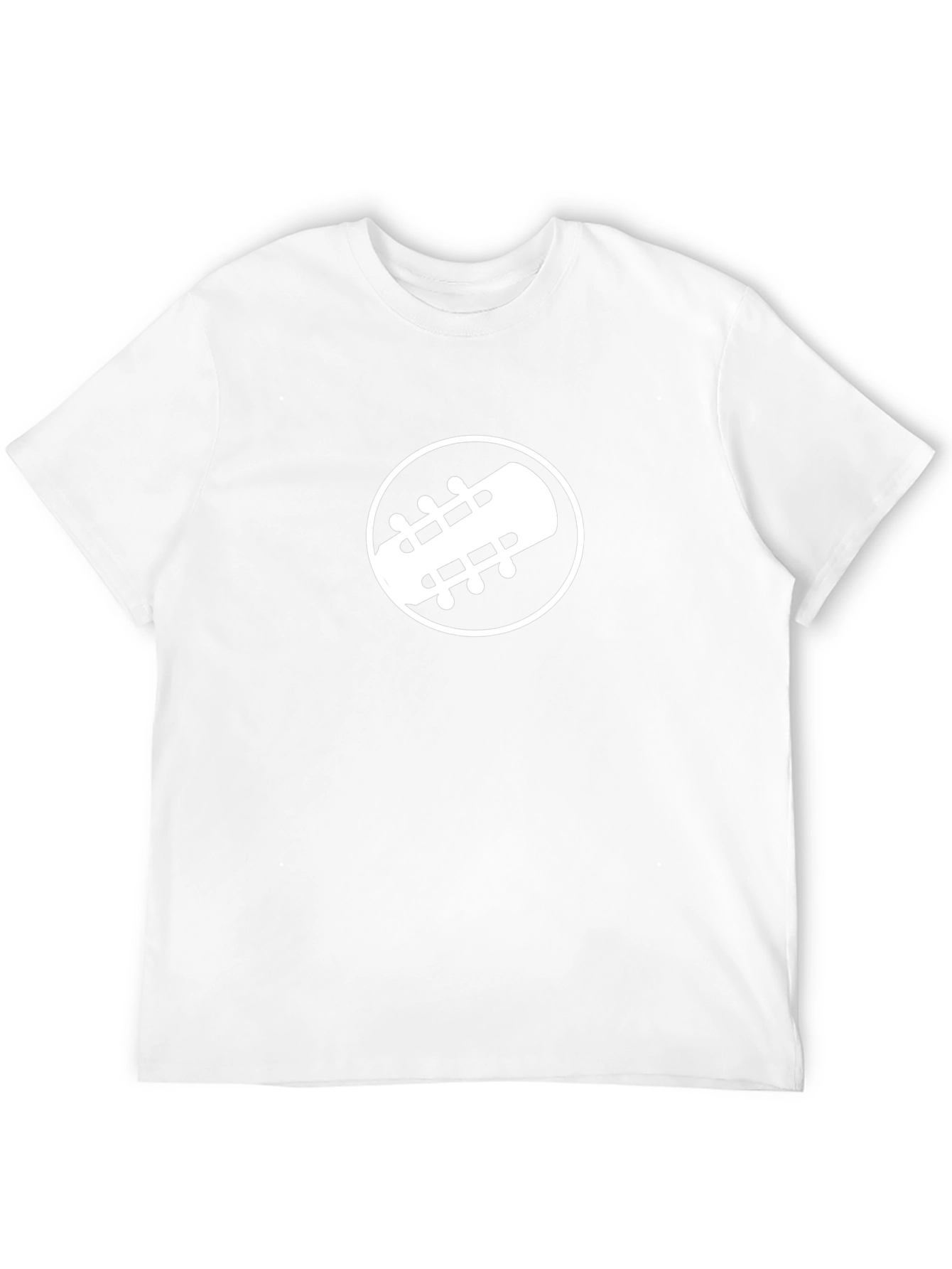 Guitar Headstock Graphic Tee - Music Lovers T-Shirt