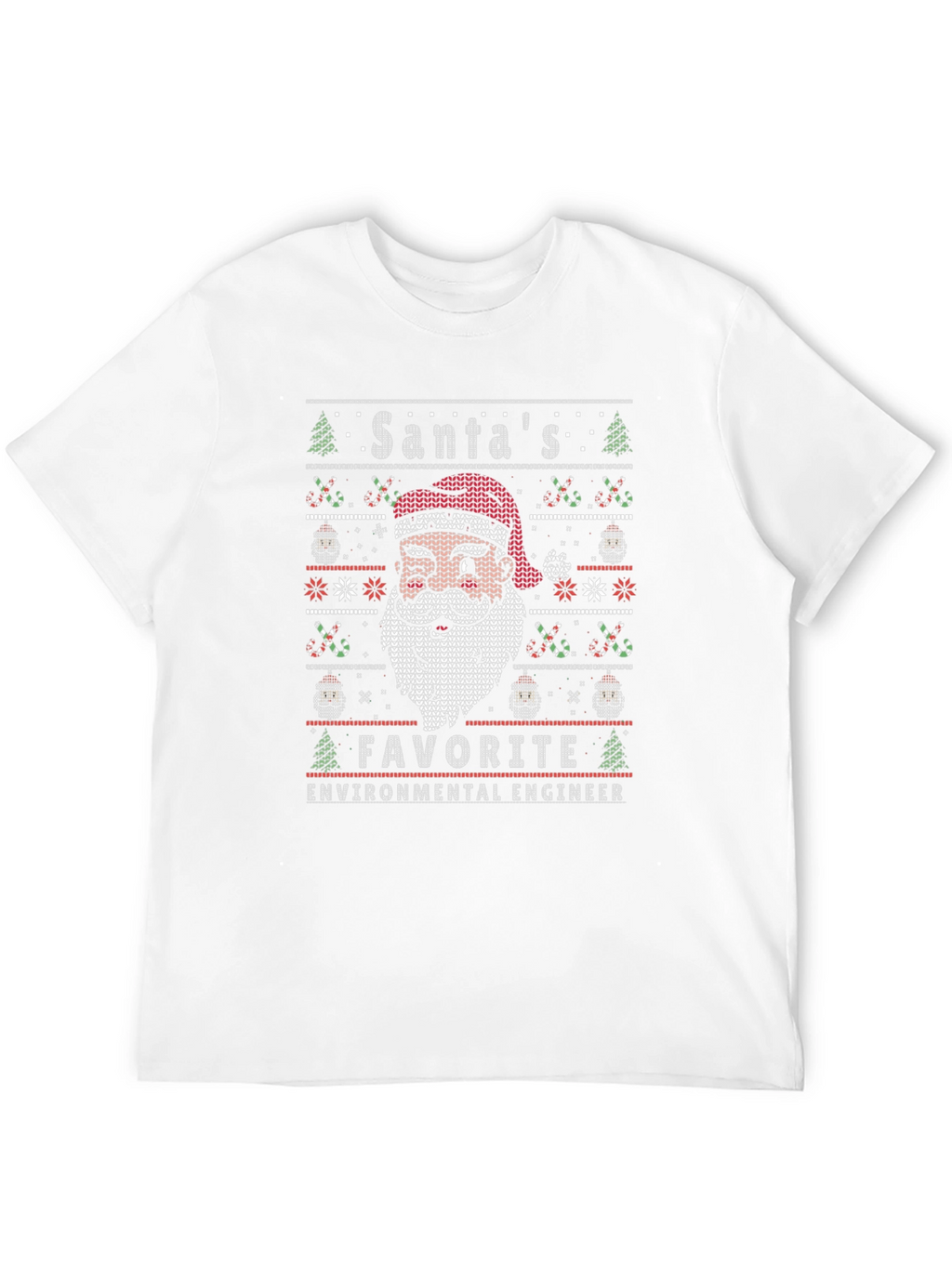 Santas Favorite Environmental Engineer T-Shirt