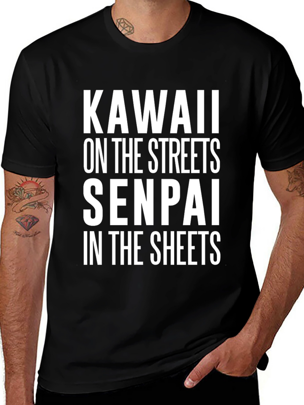 Kawaii Senpai Graphic Tee