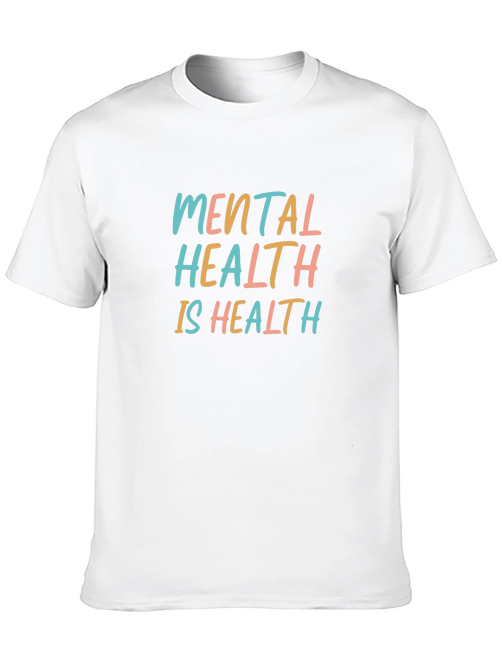 Mental Health is Health Black Graphic Tee