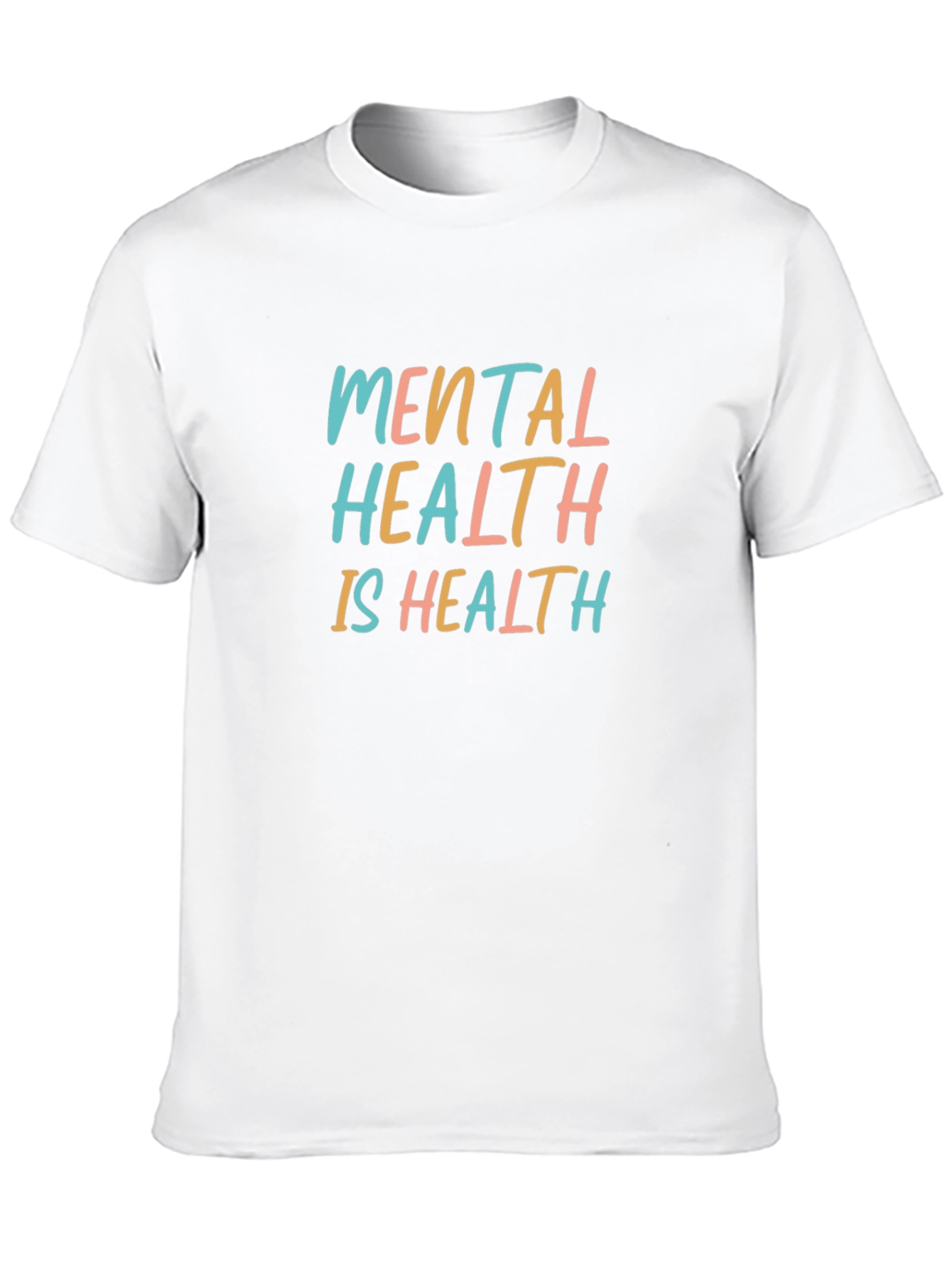 Mental Health is Health Black Graphic Tee