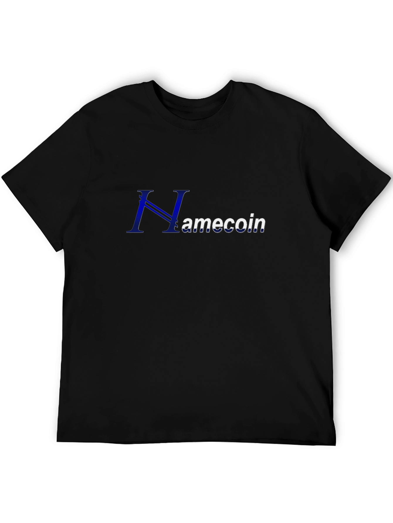 Namecoin Black Graphic Tee - Crypto Enthusiast