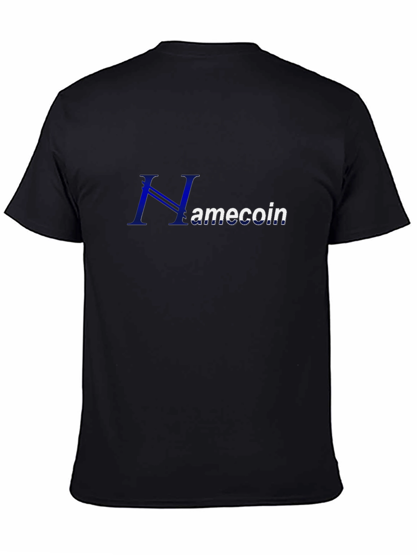 Namecoin Black Graphic Tee - Crypto Enthusiast