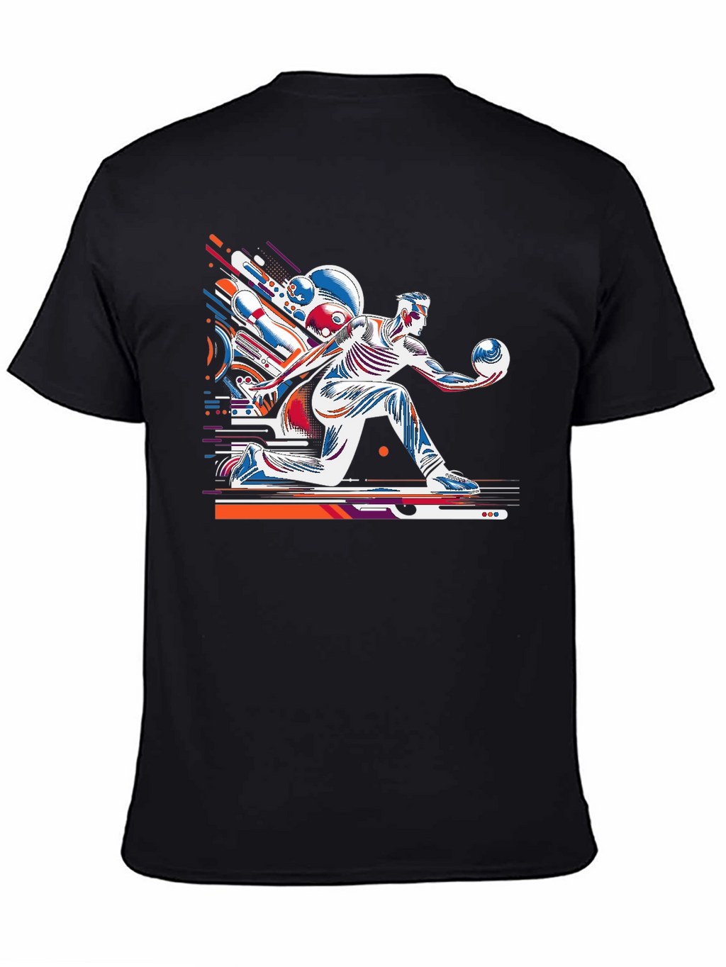 Striking Bowling Graphic Tee
