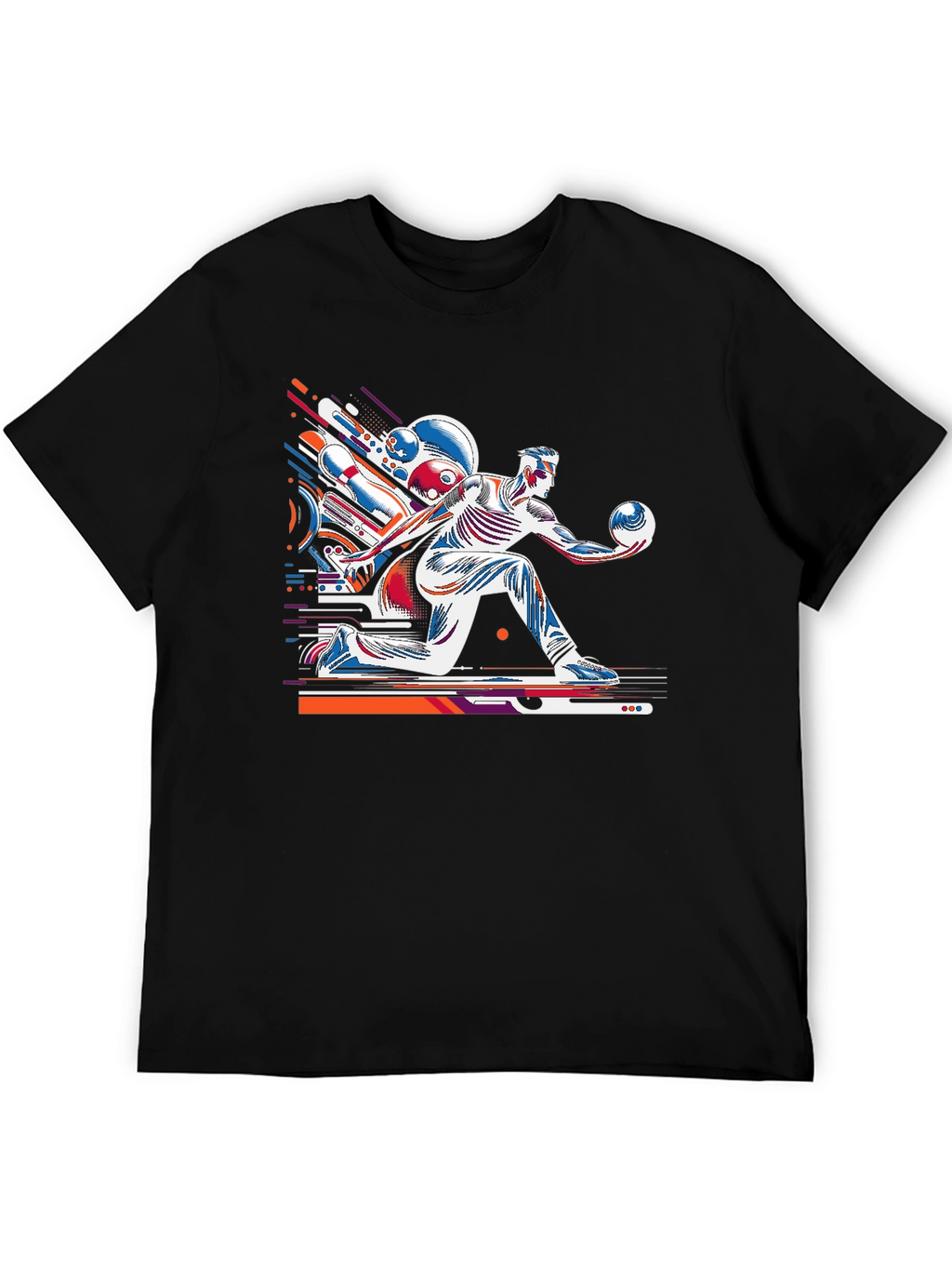 Striking Bowling Graphic Tee