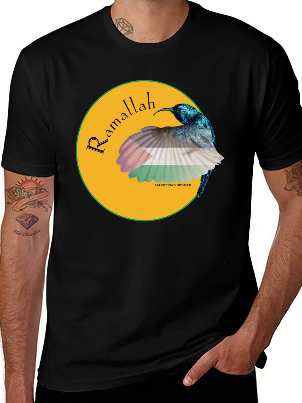 Ramallah Palestinian Sunbird T-Shirt