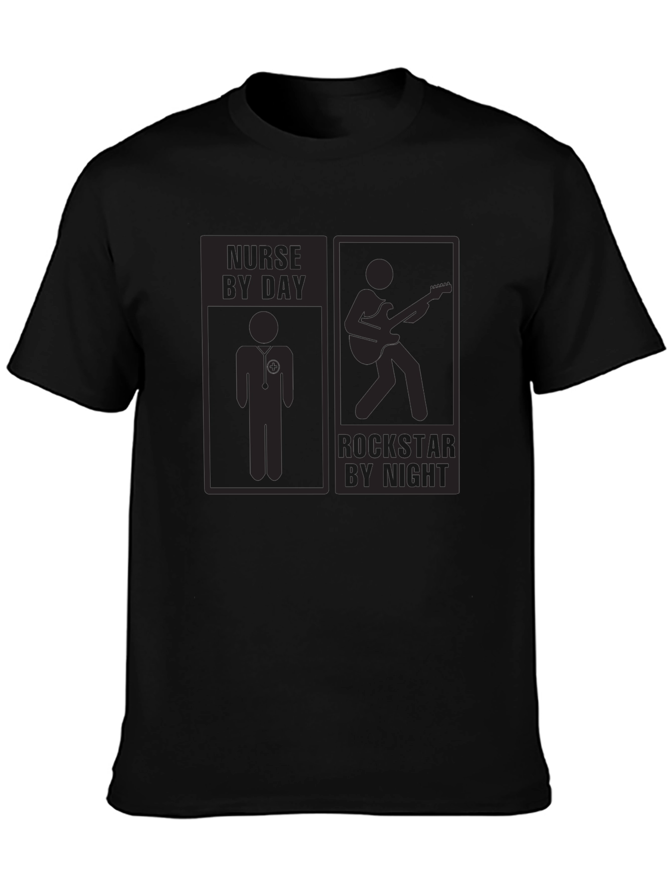 Nurse by Day Rockstar by Night T-Shirt