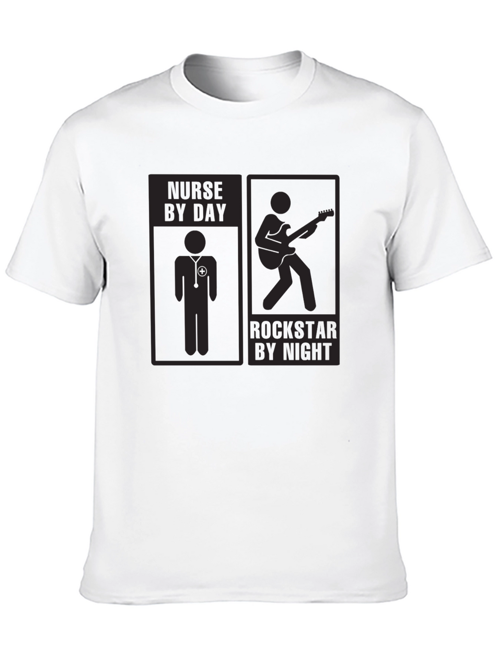 Nurse by Day Rockstar by Night T-Shirt