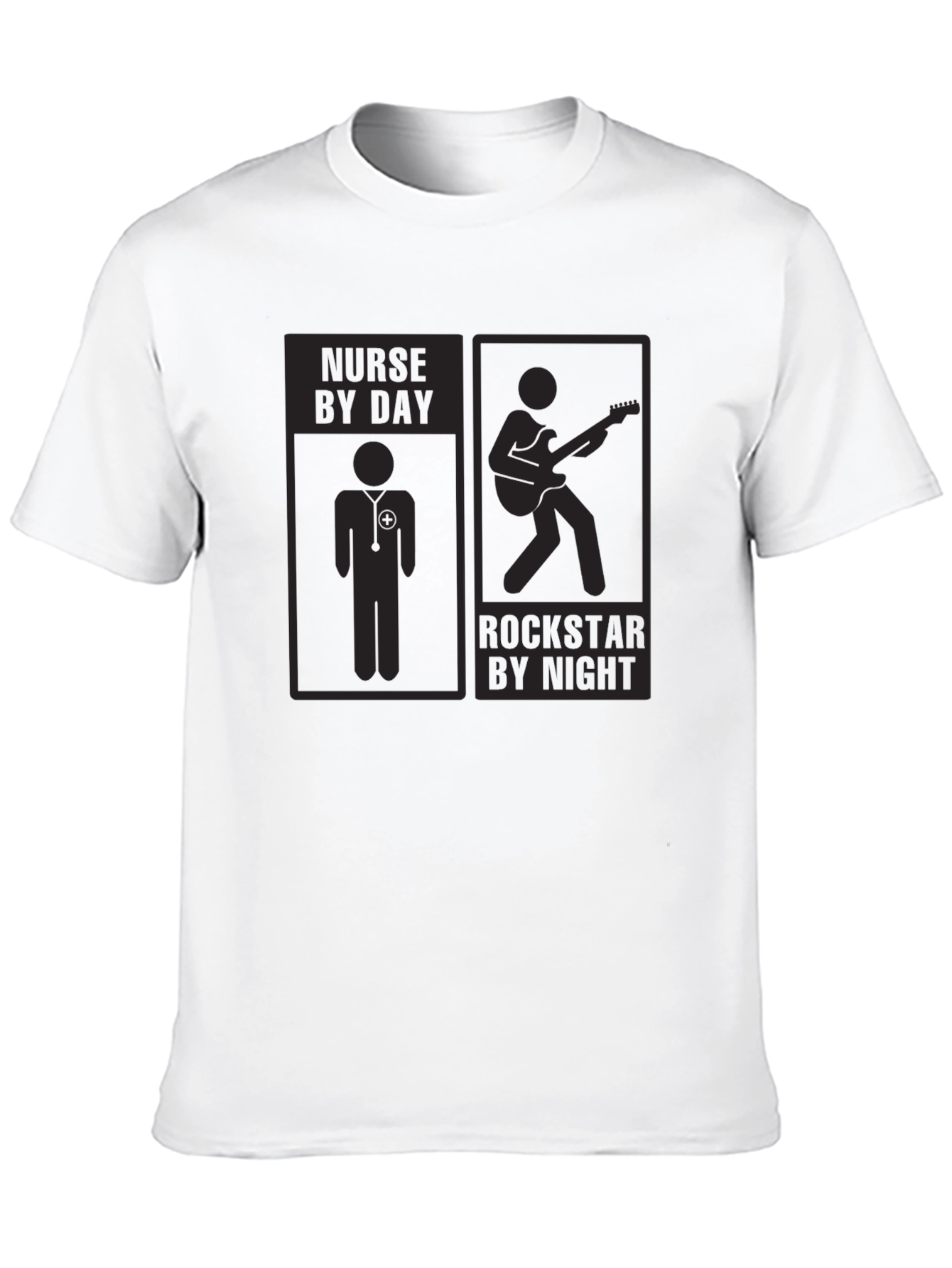 Nurse by Day Rockstar by Night T-Shirt