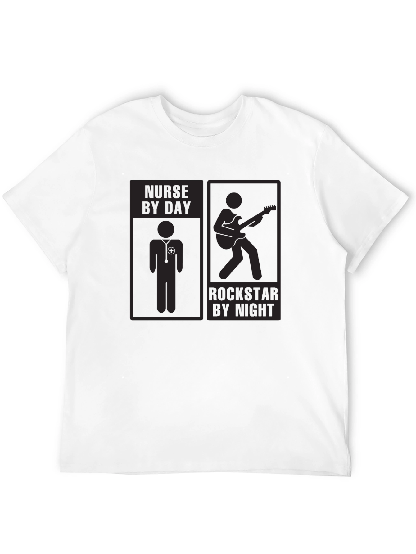 Nurse by Day Rockstar by Night T-Shirt