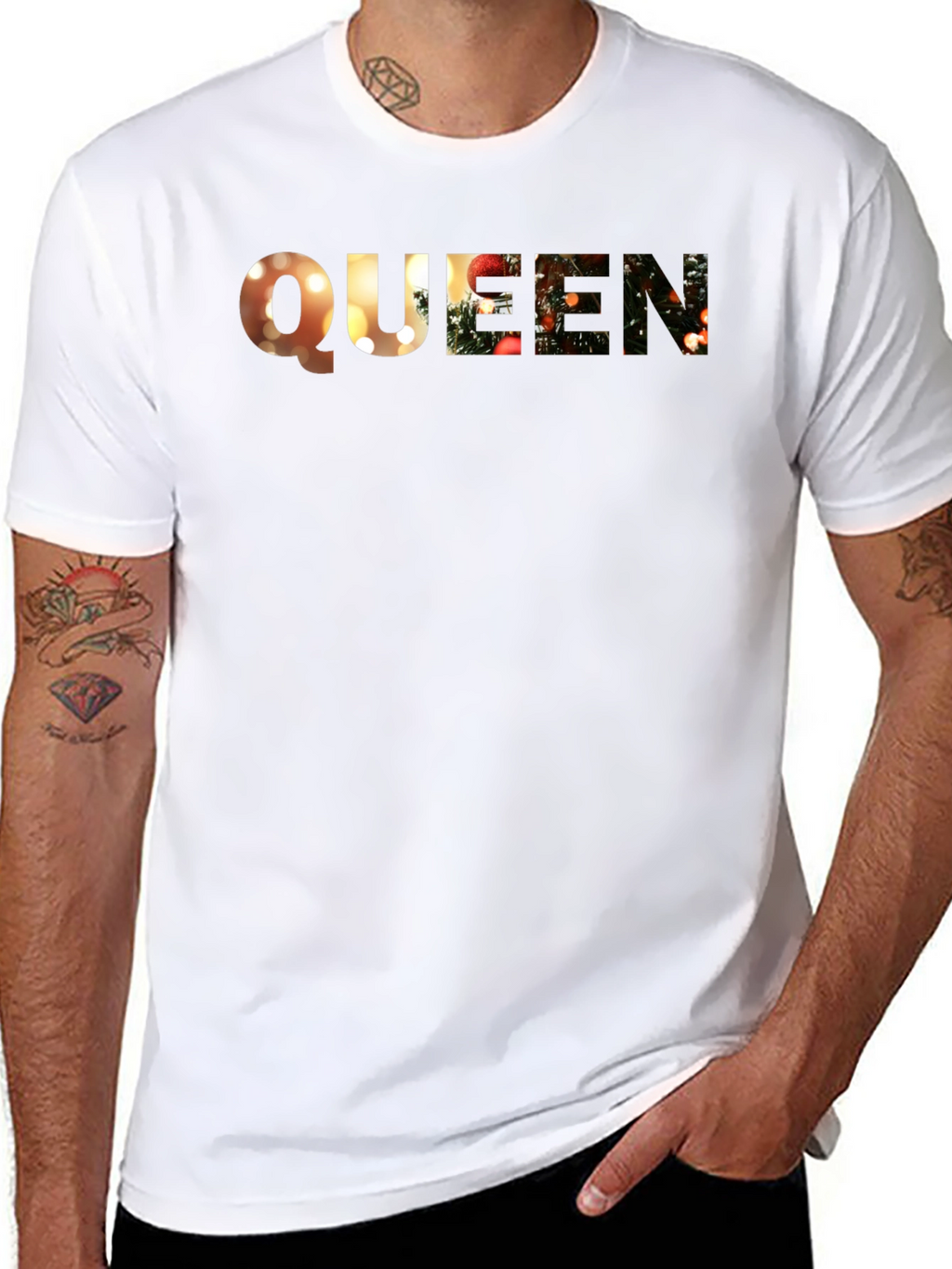 Queen Christmas Tree T-Shirt