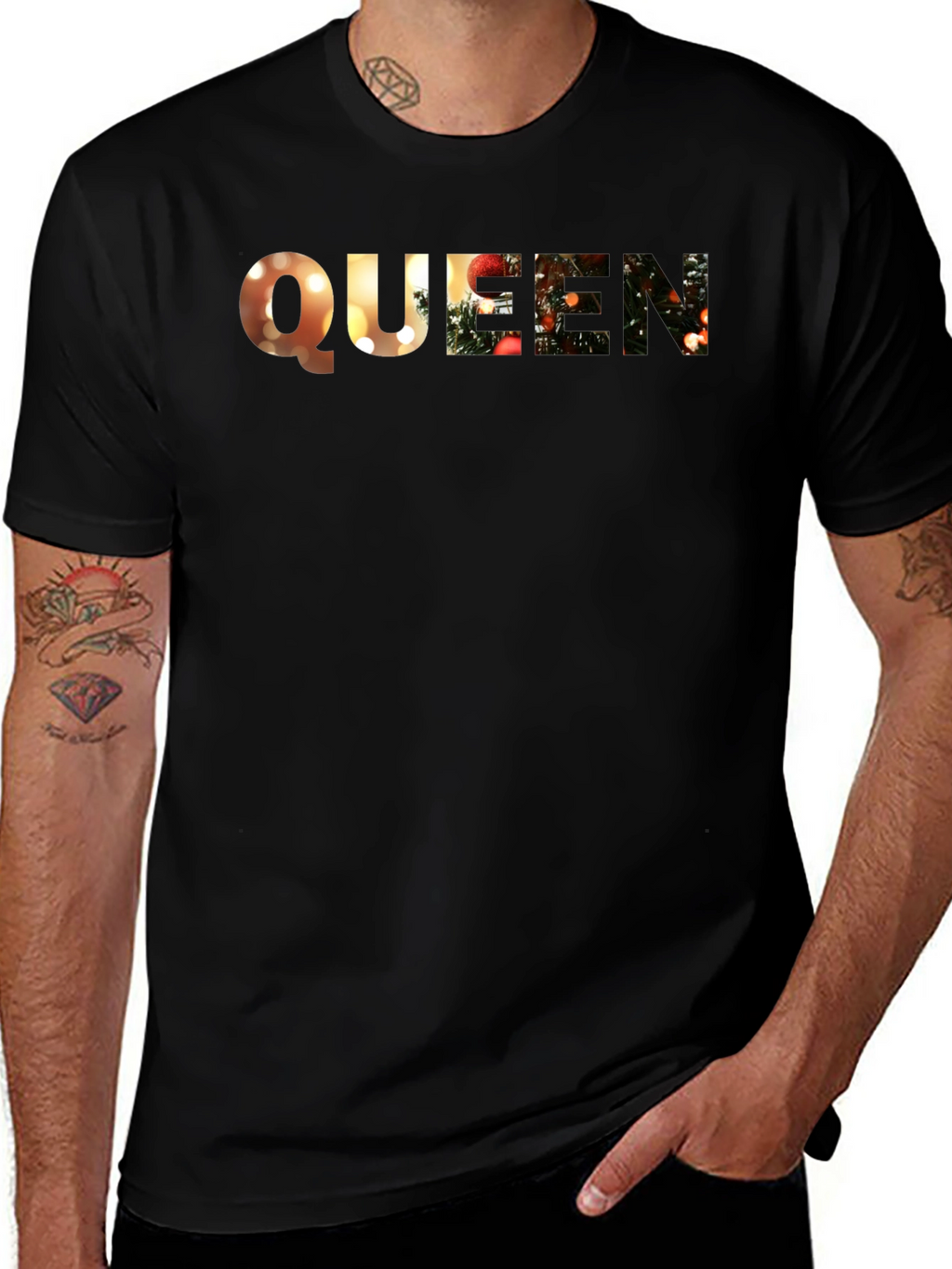 Queen Christmas Tree T-Shirt